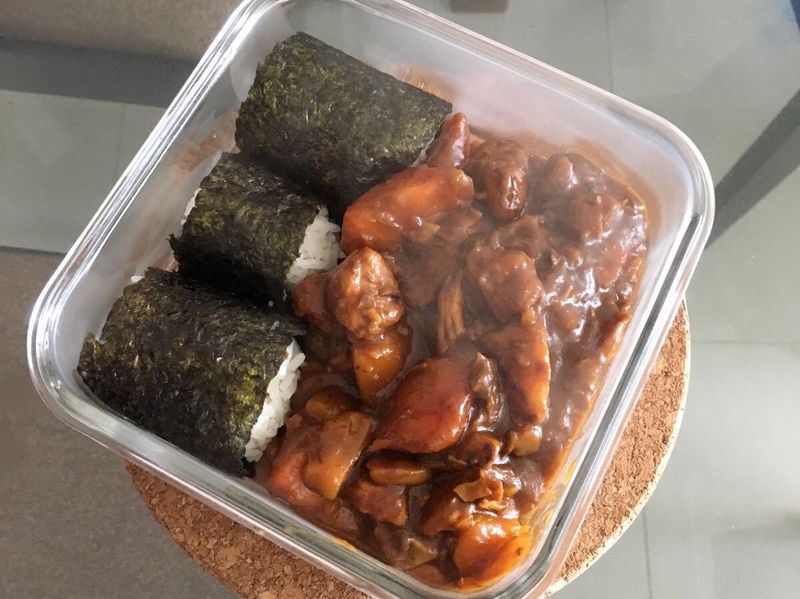 南瓜咖哩雞粒粒飯