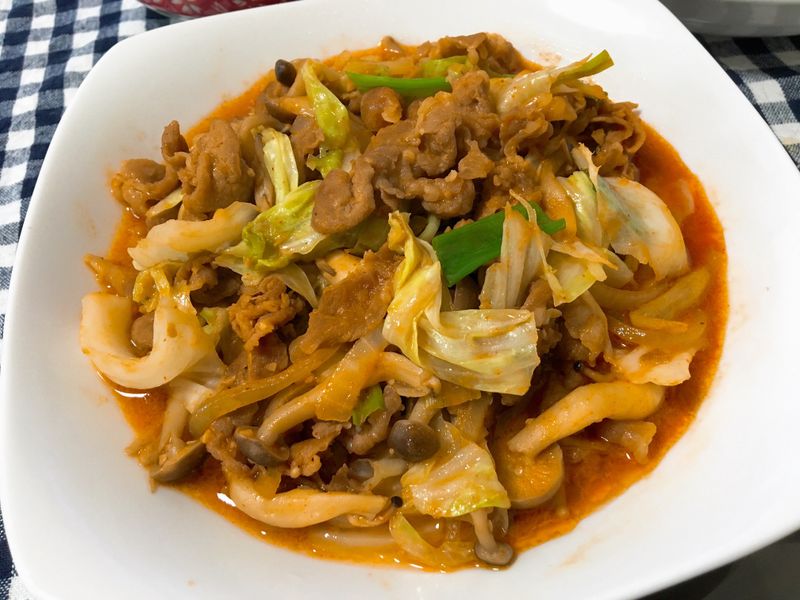 韓式炒豬肉