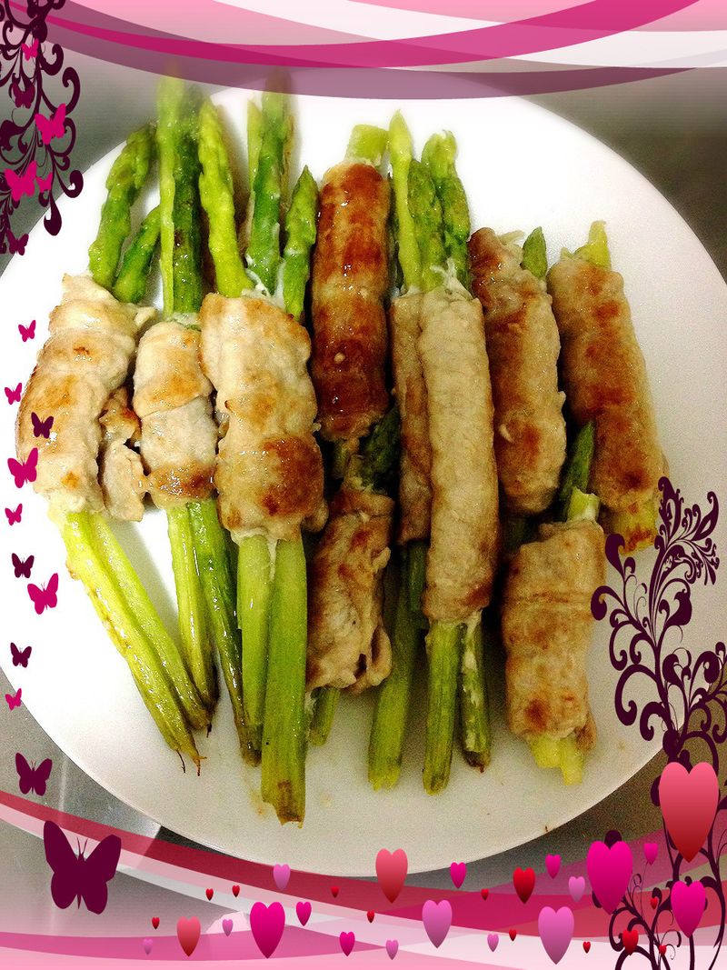青蘆筍豬肉捲