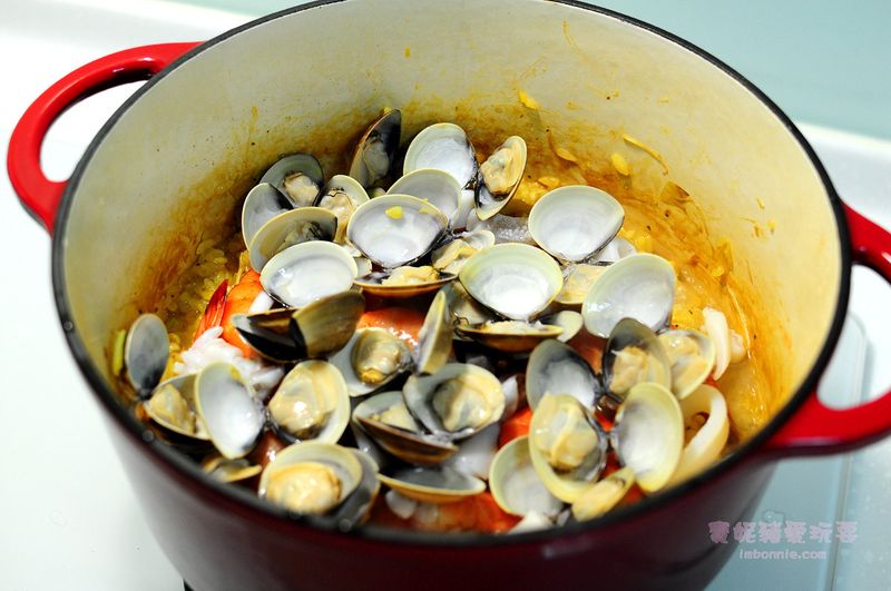 薑黃海鮮燉飯