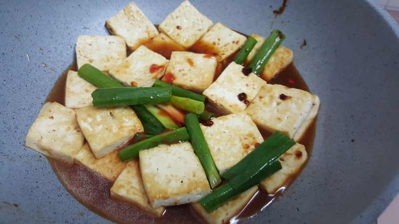 辣味燒豆腐