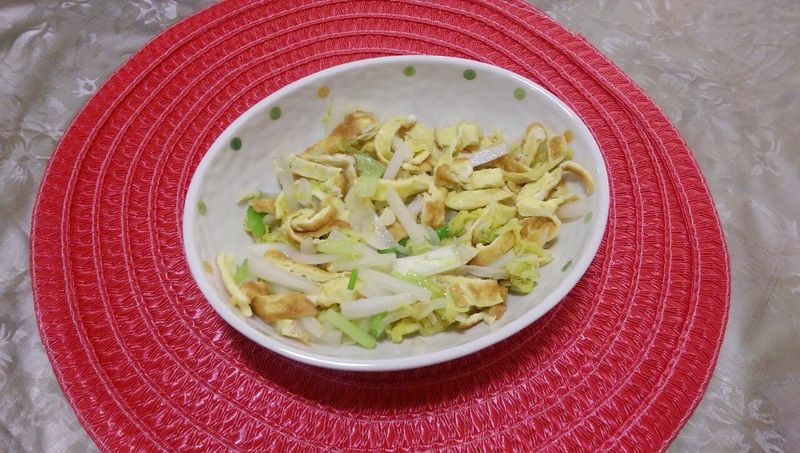 大白菜炒蛋