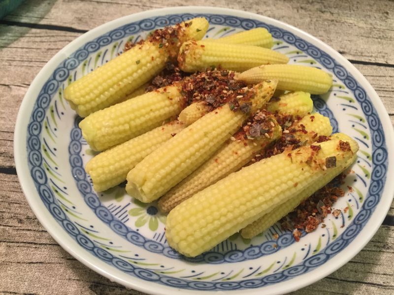 超簡單玉米筍料理