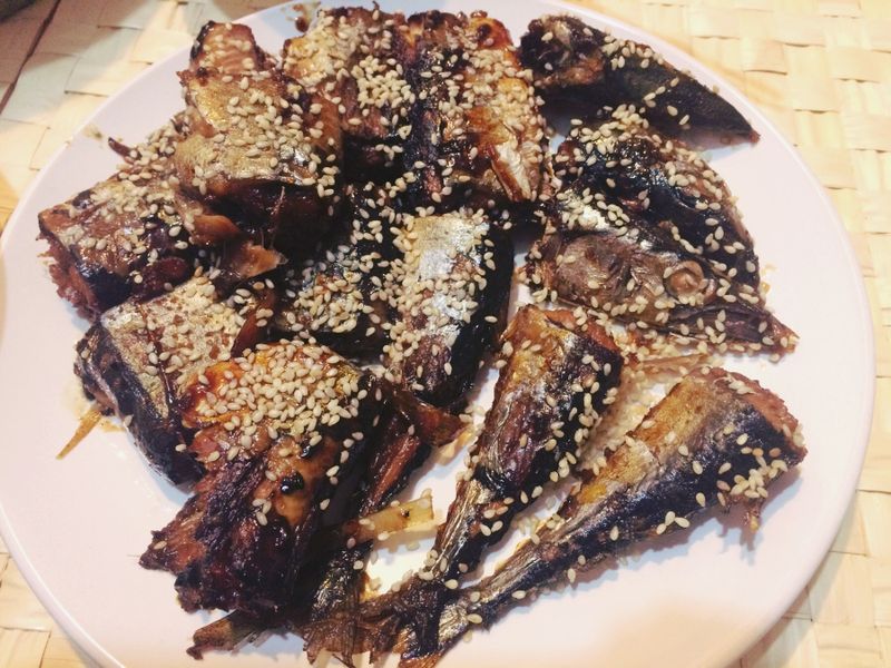 佃煮秋刀魚