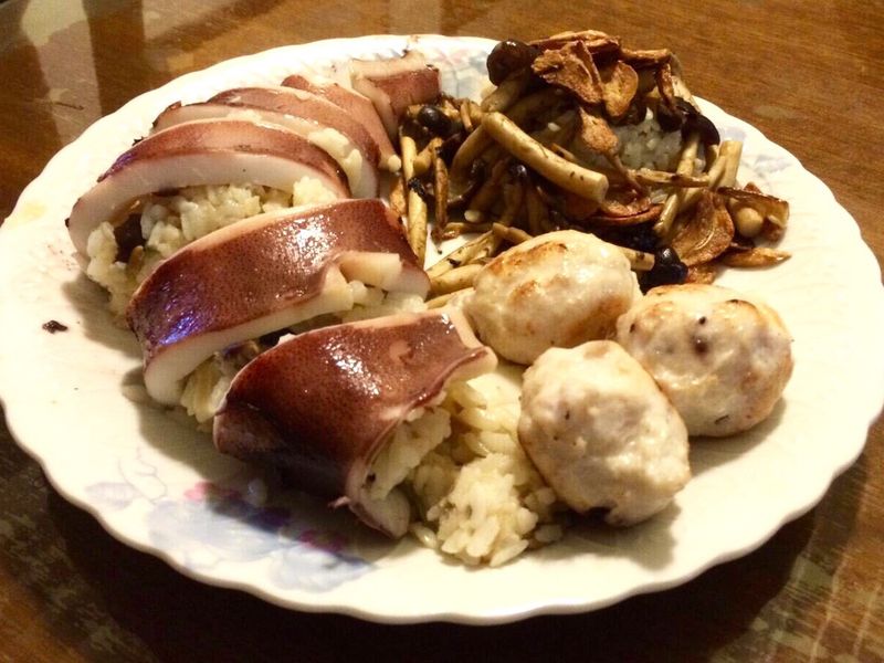 透抽鑲飯