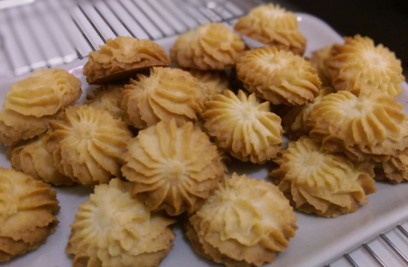 酥鬆的奶油曲奇