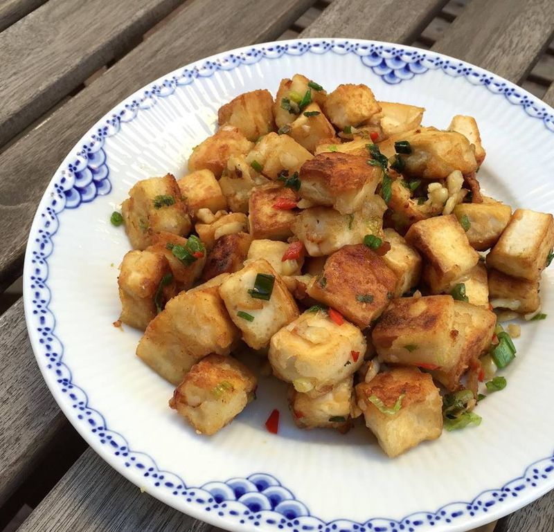 椒鹽豆腐