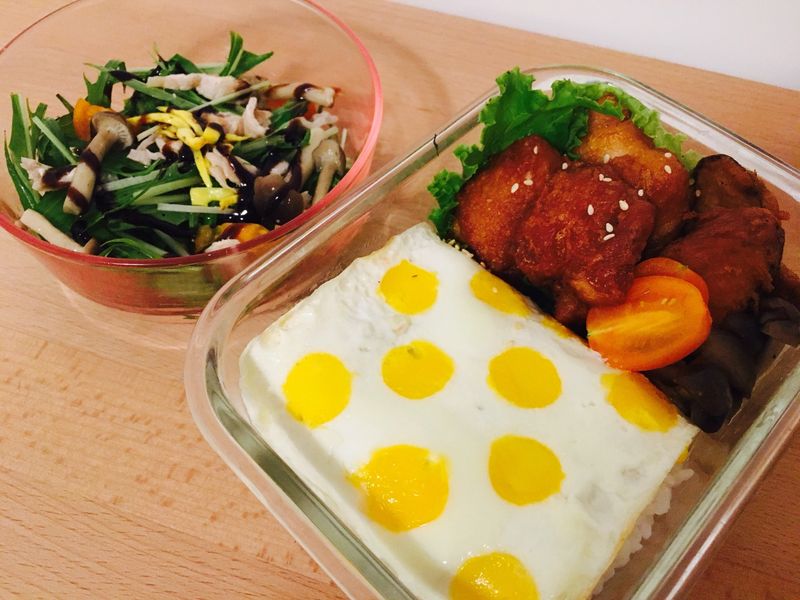 水玉點點便當