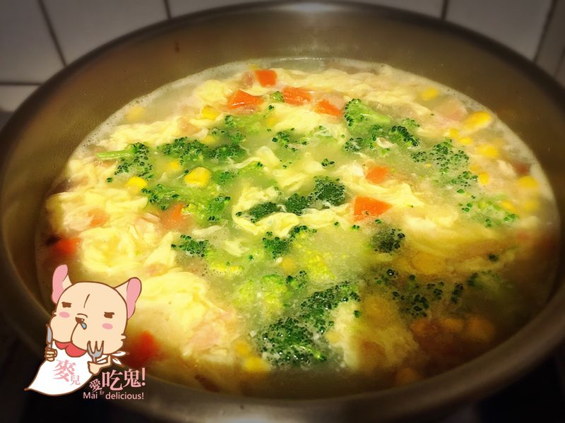 孩子們的最愛-爆料玉米湯
