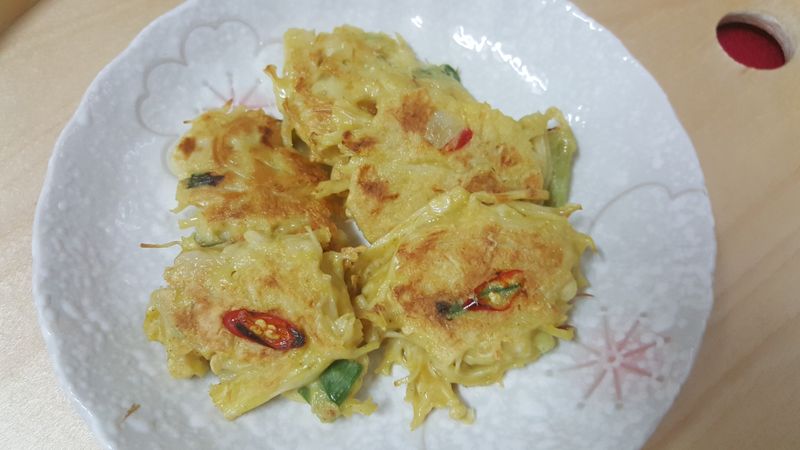 金針菇煎餅