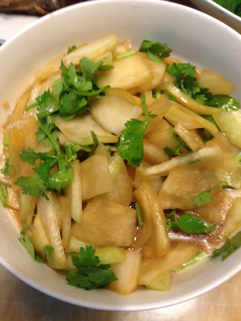 涼拌大頭菜