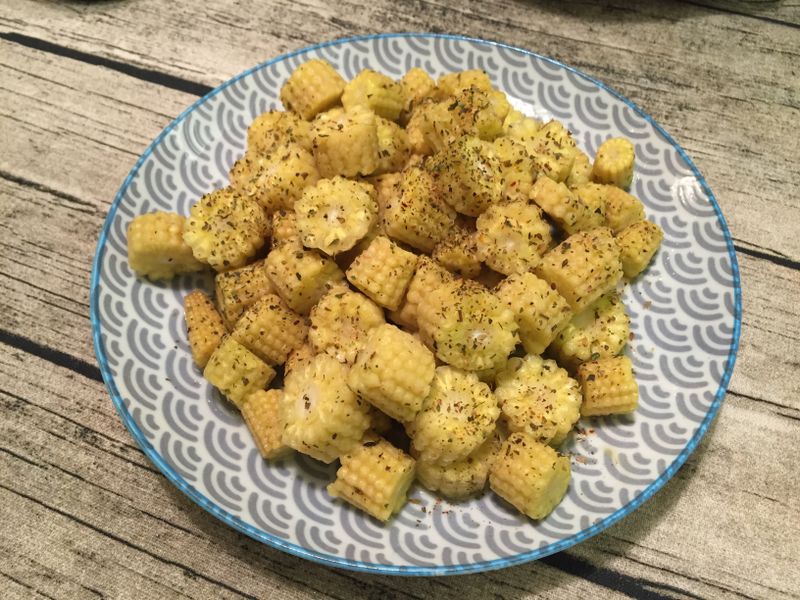 超簡單玉米筍料理2
