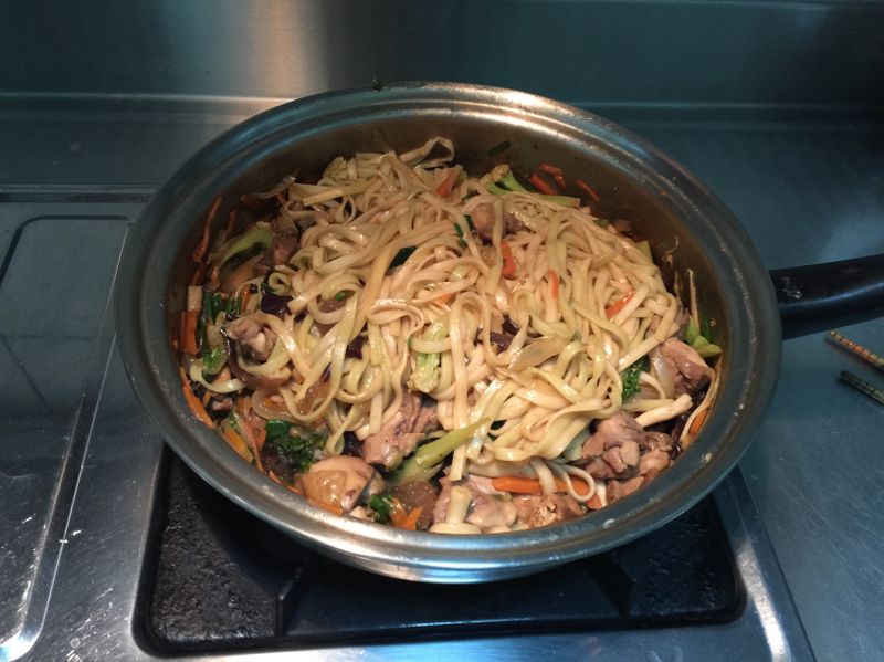 蔬菜炒麵