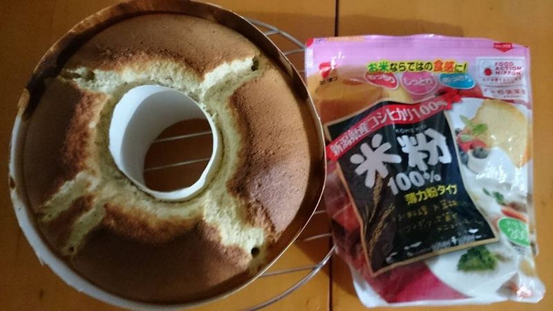 三溫糖米戚風蛋糕
