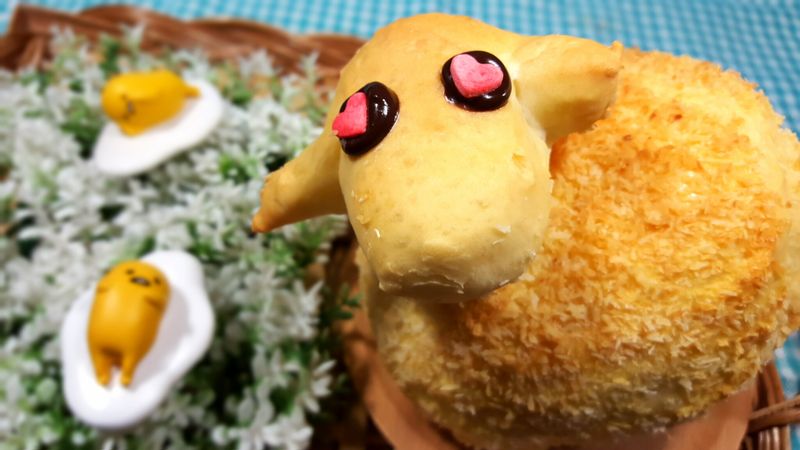 羊咩咩椰子麵包【日正食品】