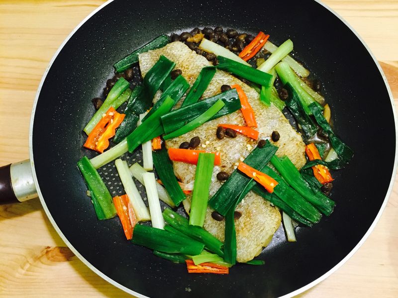 豆鼓劍齒鰈魚片