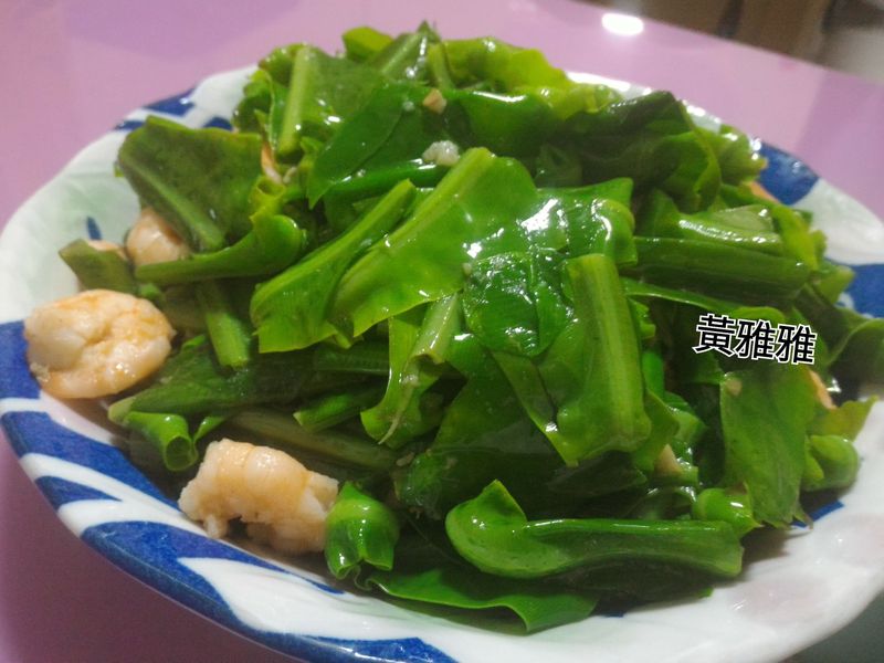 山蘇蝦仁