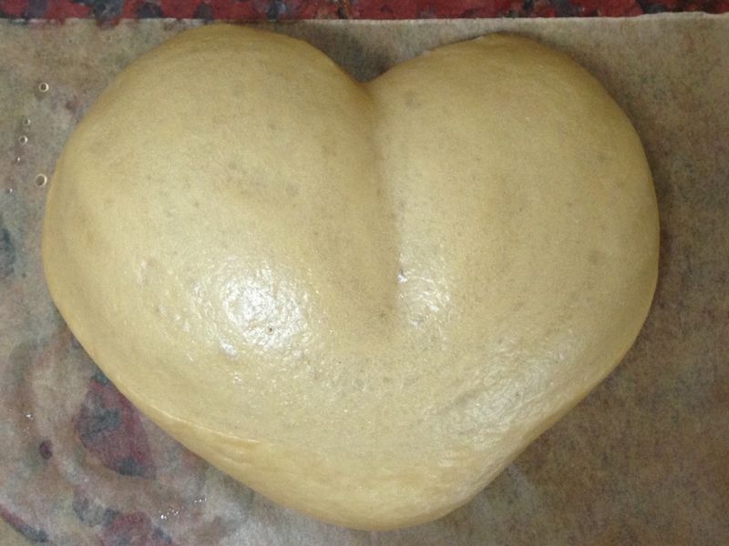 黑糖愛心饅頭