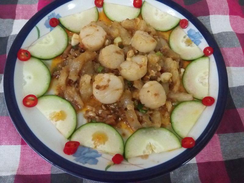 XO醬炒碧玉雙鮮