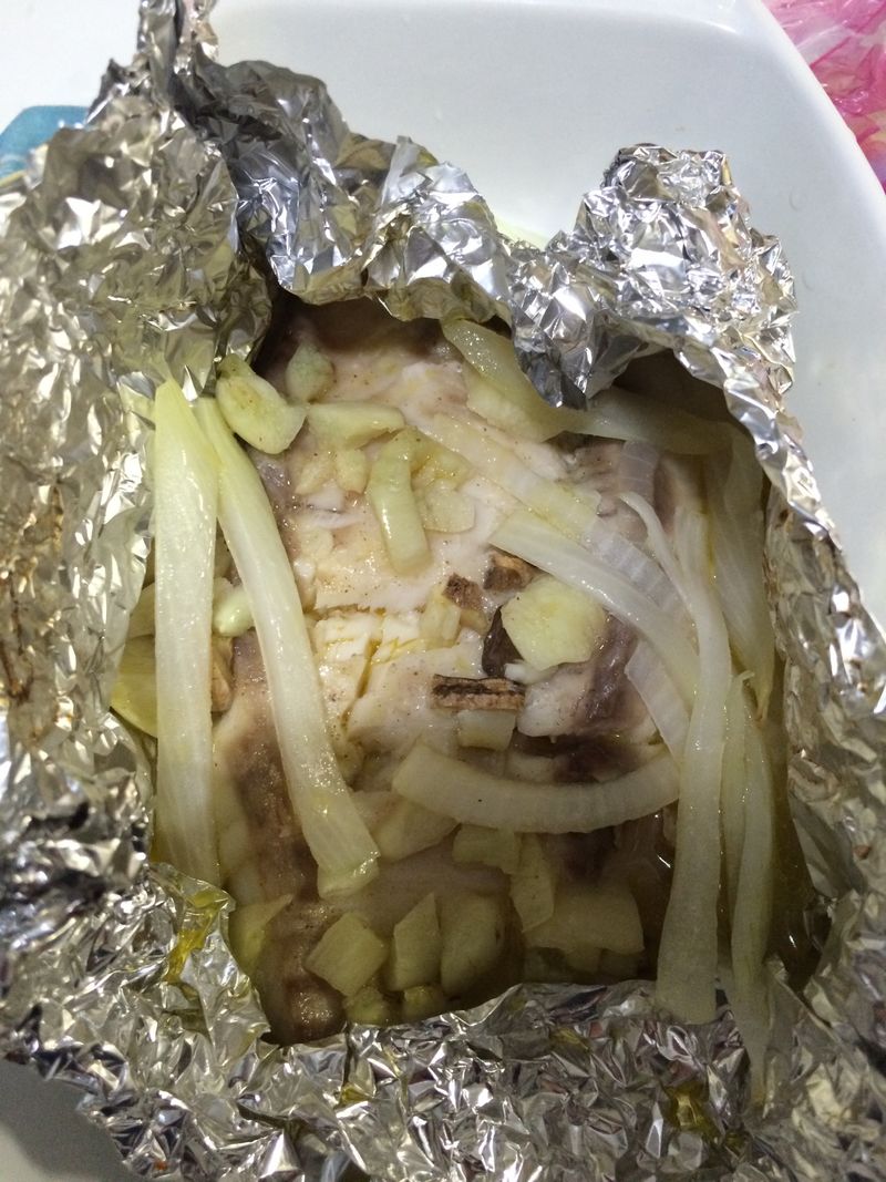 奶油蔥烤鯛魚片
