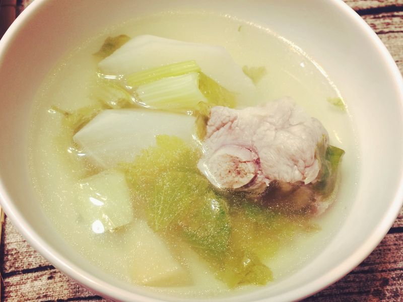 清甜蘿蔔排骨湯