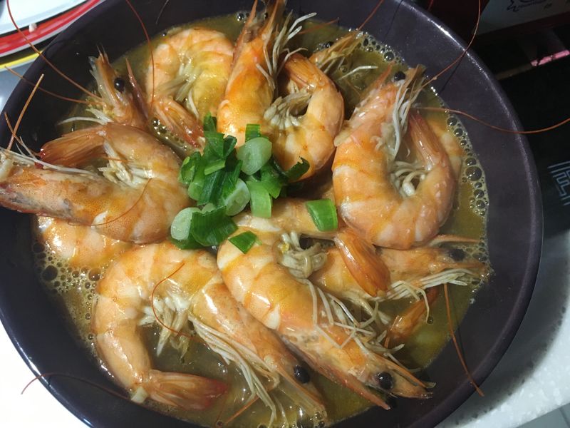 鮮蝦粉絲煲