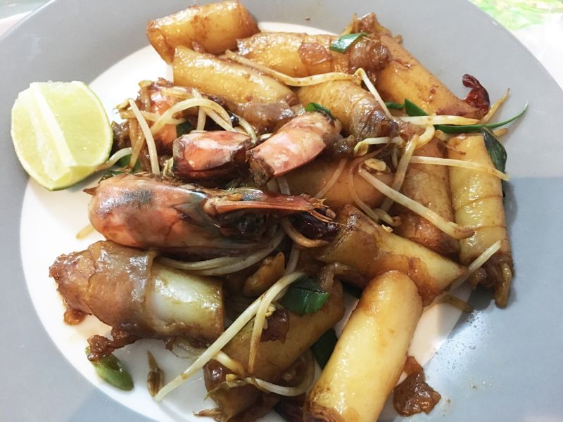 中泰鮮蝦炒腸粉