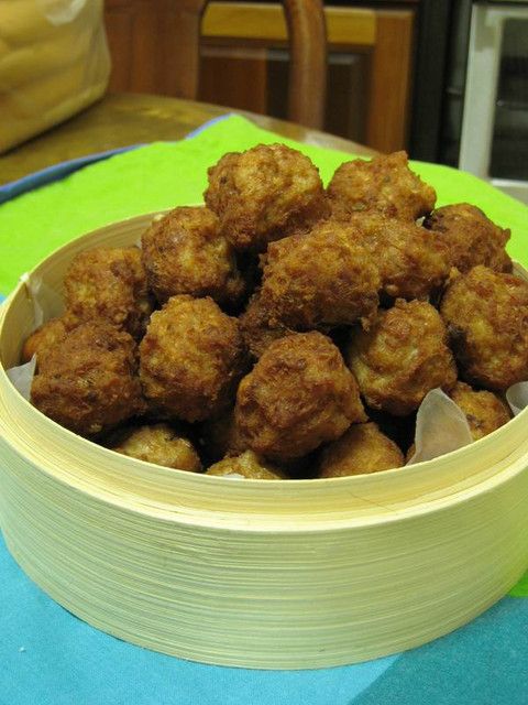 ♥我的手作料理♥ 川丸子