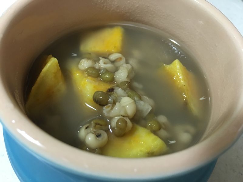 綠豆薏仁地瓜湯