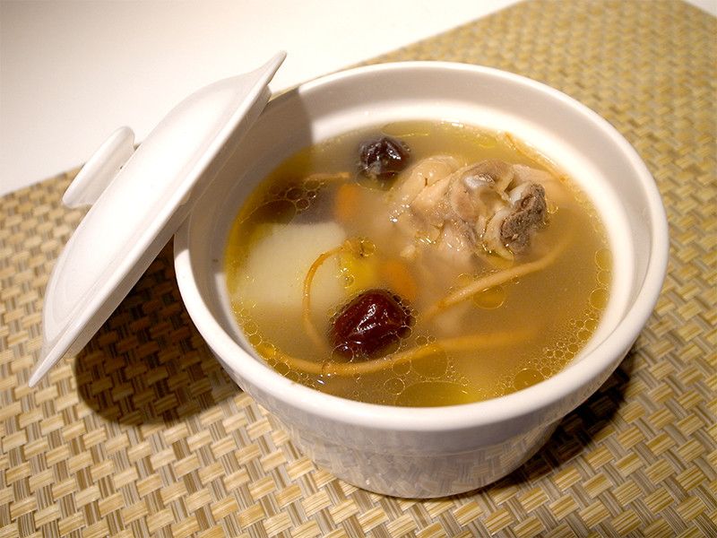 有心食譜:山藥人參雞湯