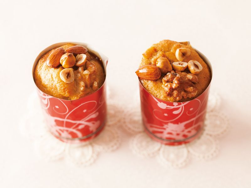 東販小食堂:黑糖堅果杯子蛋糕