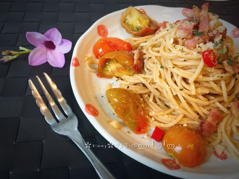 辣味培根義大利麵🍝