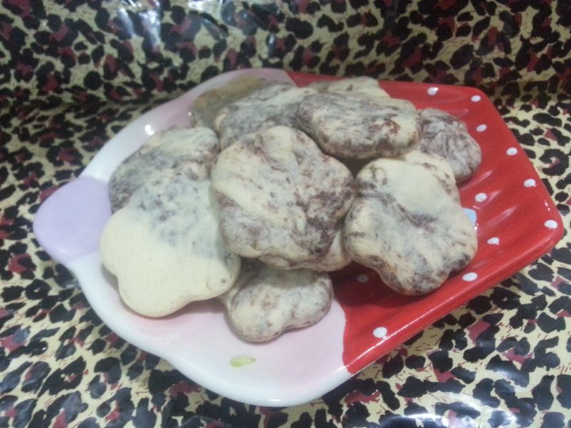 懶骨頭輕鬆小天地→乳酪可可小花餅