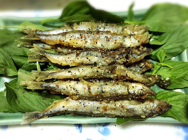 炸柳葉魚