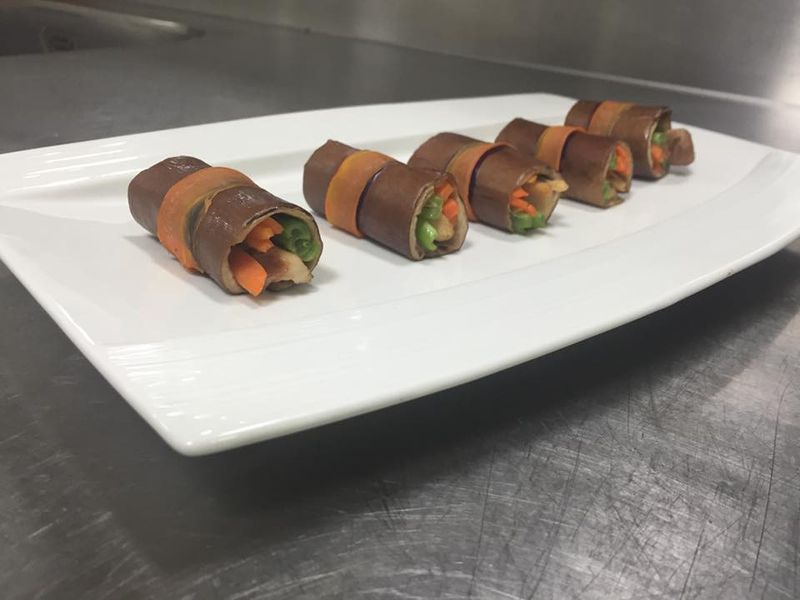 茄子烤雞胸