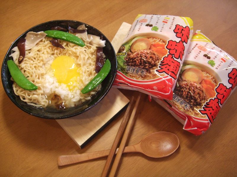 麵泡飯~記憶中的味味麵