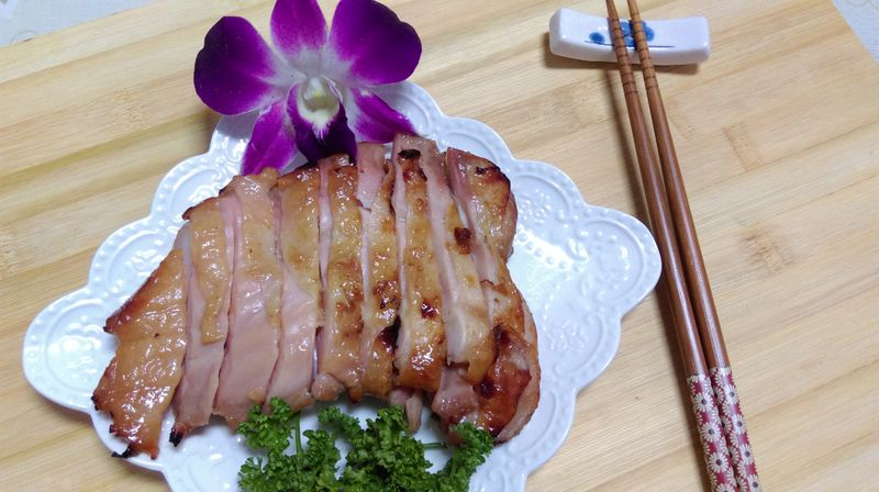 味增雞腿排