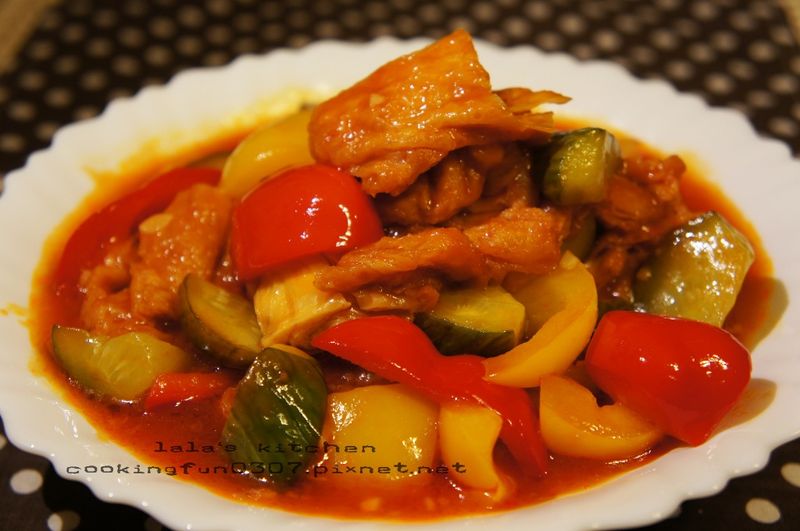 糖醋豆皮