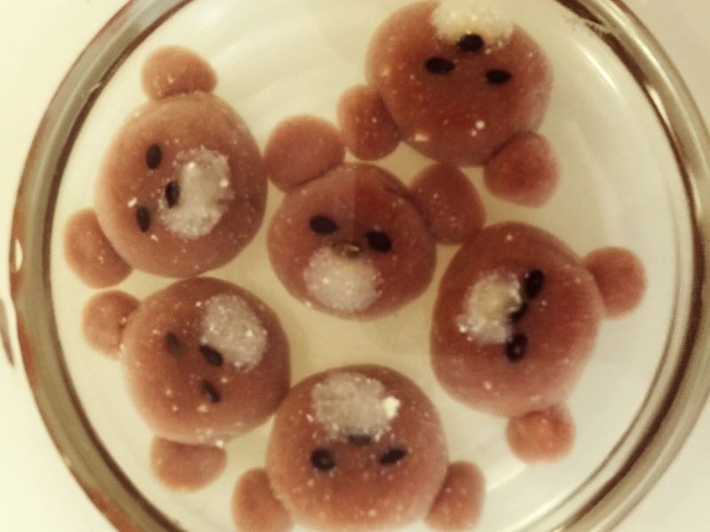 小熊豆腐粉圓