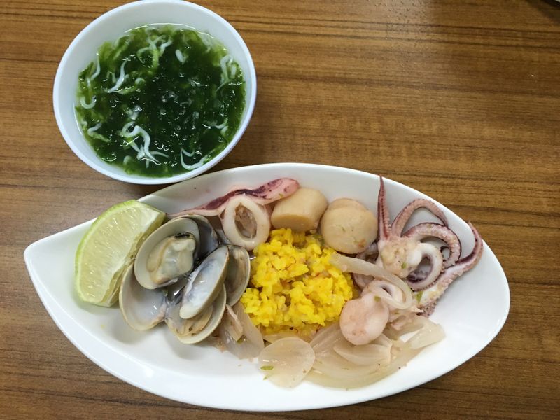 番紅花海鮮飯