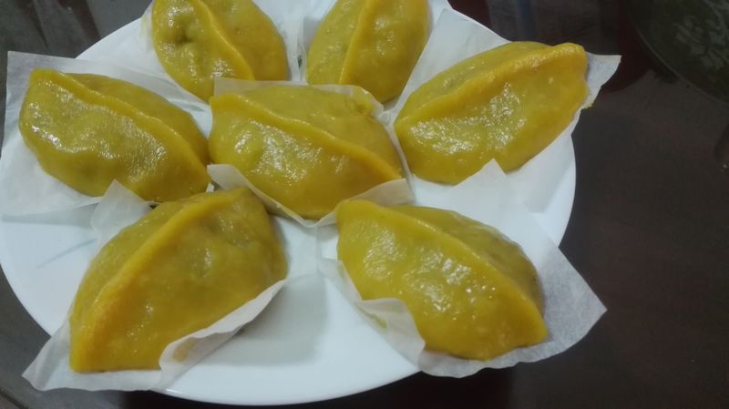 南瓜客家菜包