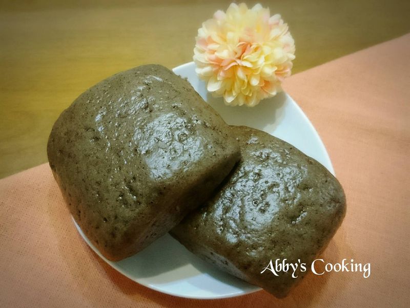 黑芝麻醬饅頭
