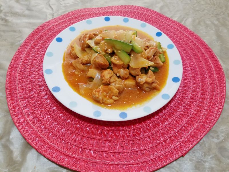 韓式辣炒雞肉