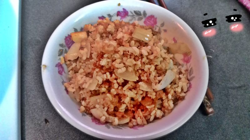魚鬆炒飯