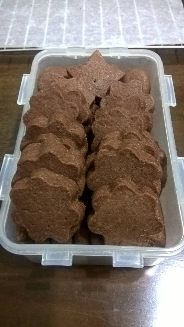 巧克力造型餅乾(無蛋無泡打粉)