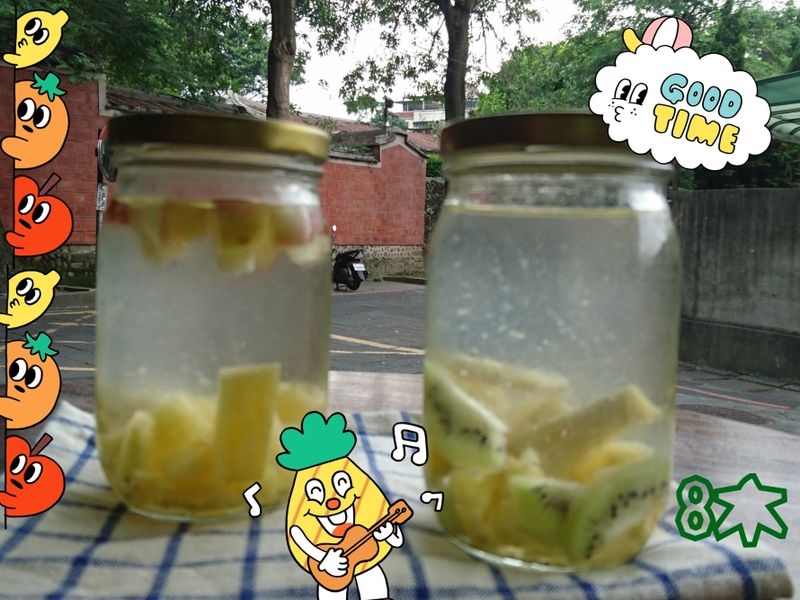 野餐喝什麼呢?水果排毒水☆小七野餐趣