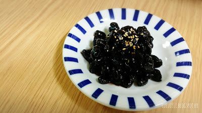 韓式醬煮黑豆콩자반