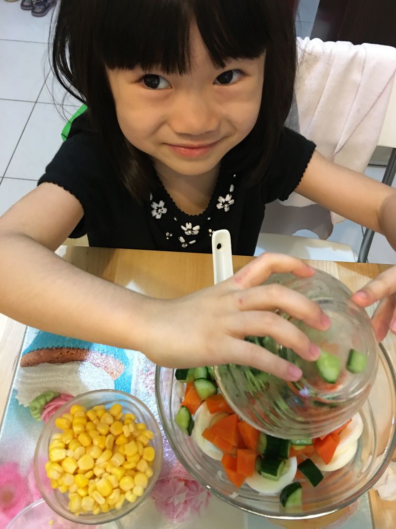 🎹菓媽咪🎹簡易親子涼拌料理