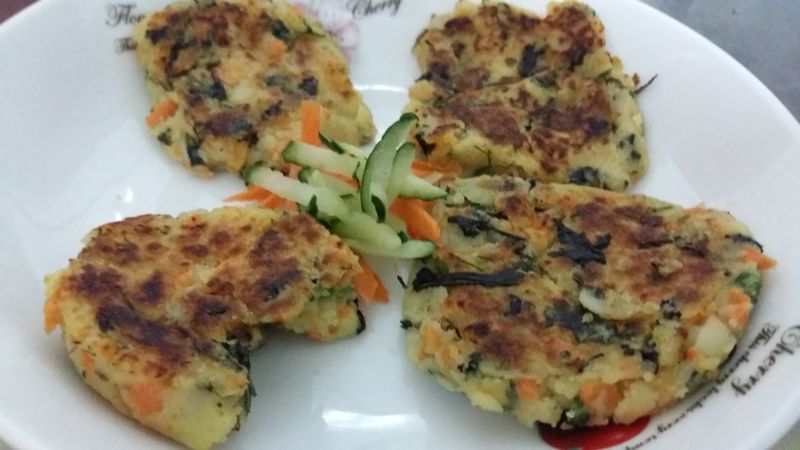 素食薯泥餅