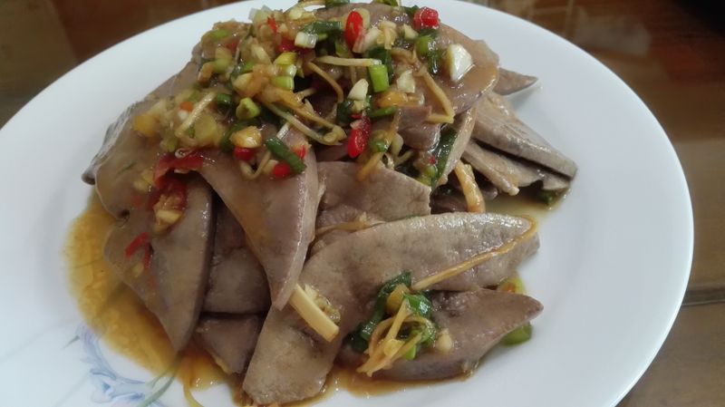 涼拌豬肝